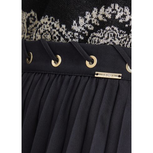 LIU•JO Női szoknya-Pleated-Nero