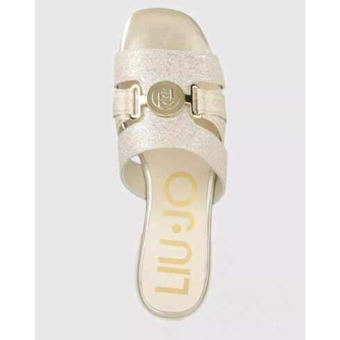 LIU•JO női papucs - Slipper GlitterPlatinum