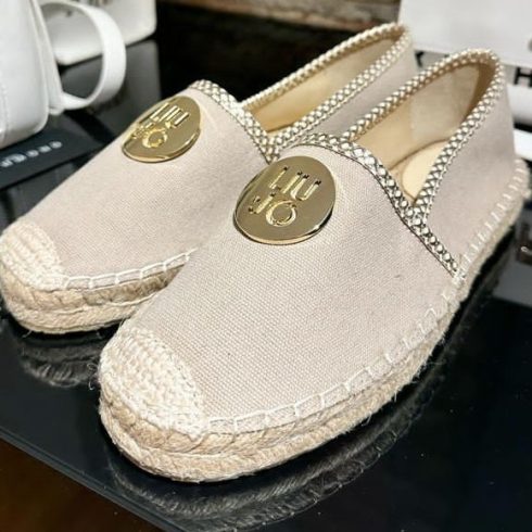 LIU•JO Vera Slip On női vászon espadrilla cipő - Sand