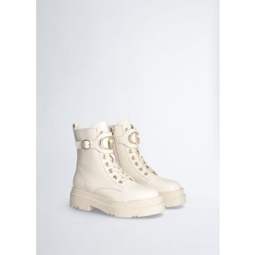 LIU•JO Női bakancs-Love40-Ankle Boot Calf Ivory