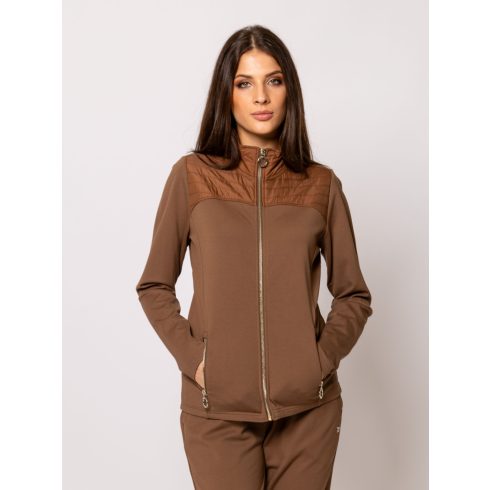 Heavy Tools Női cipzáros pulóver-TAMARA-Cedar