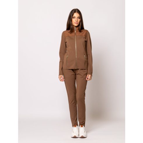 Heavy Tools Női cipzáros pulóver-TAMARA-Cedar