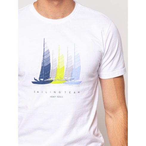 Heavy Tools Férfi  póló - Mabu - White