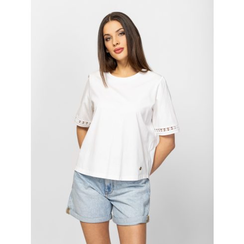 Heavy Tools  Női póló - Marine -Ecru