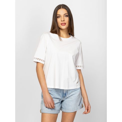 Heavy Tools  Női póló - Marine -Ecru