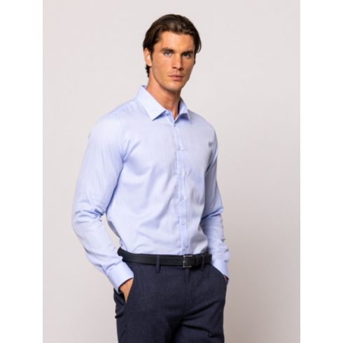Heavy Tools Férfi ing - Ratan - Comfort Fit - Light Blue