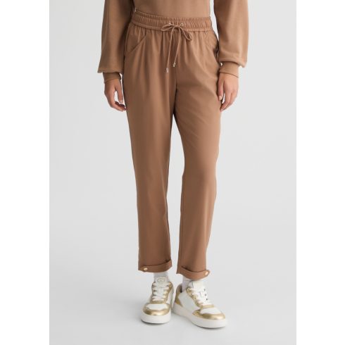LIU•JO Női jogger cropped nadrág - Nude brown