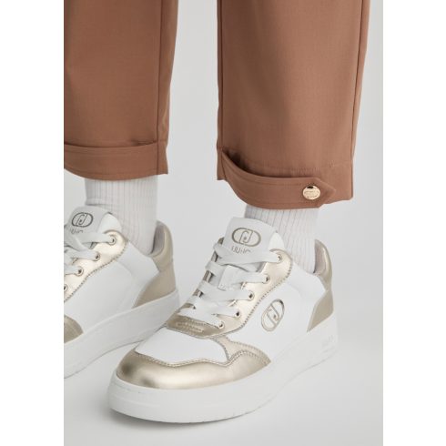 LIU•JO Női jogger cropped nadrág - Nude brown