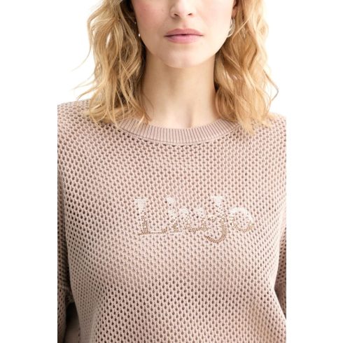 LIU•JO Női pulóver - Maglia Chiusa - Almond