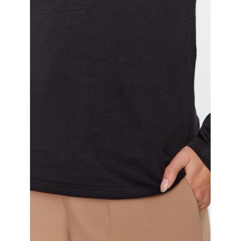 LIU•JO Női hosszú ujjú póló-Nero/Strass