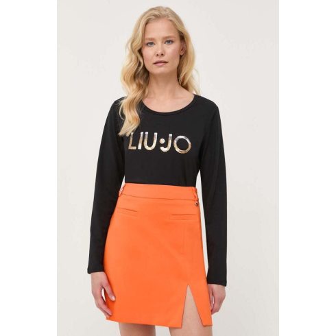 LIU•JO Női  hosszú ujjú póló-Nero