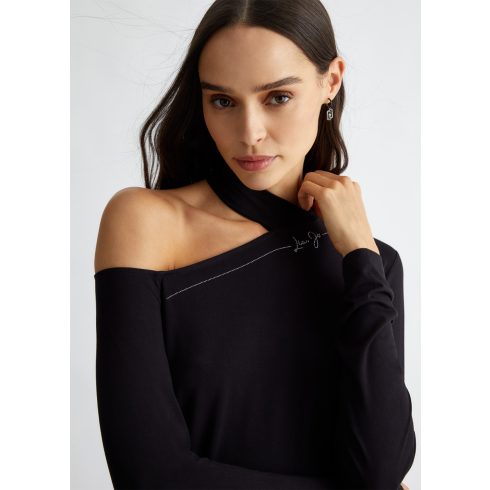 LIU•JO Női hosszú ujjú póló-Nero