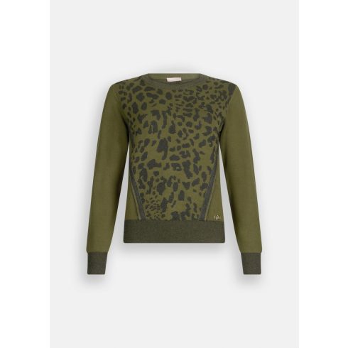 LIU•JO Női pulóver - Maglia chiusa - Olive