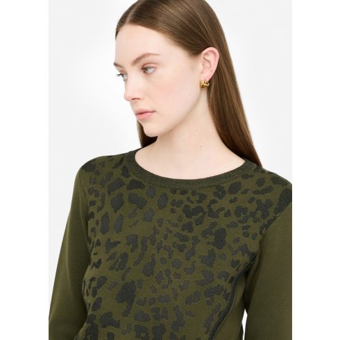 LIU•JO Női pulóver - Maglia chiusa - Olive