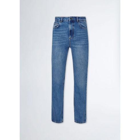 LIU•JO Straight Cropped Női farmernadrág - Blue Denim