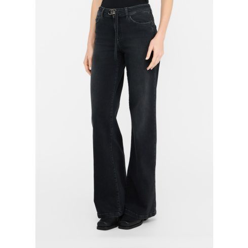 LIU•JO Női farmernadrág-Flare- Den black