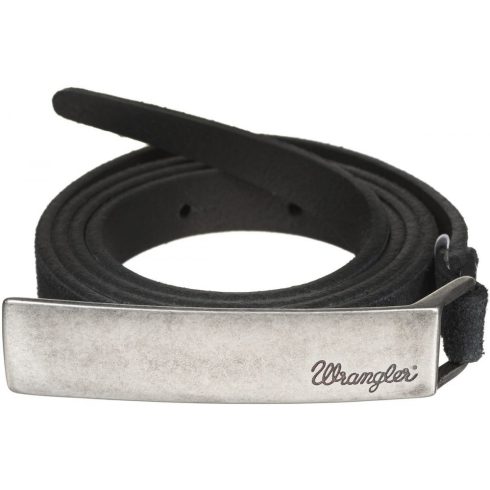 Wrangler® csatos női bőr öv -Black