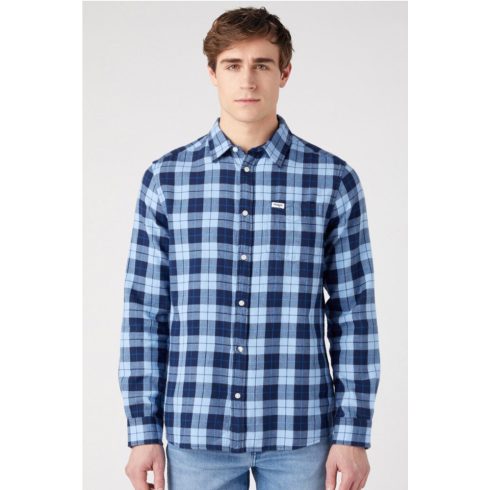 Wrangler® Férfi ing- Regular Fit - Cerulean Blue
