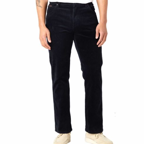 Wrangler® Texas Férfi kord bársony nadrág- Real Black
