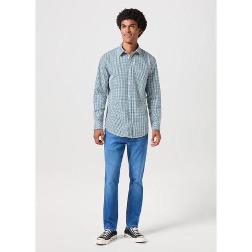 Wrangler® Férfi ing - Regular- Green Navy