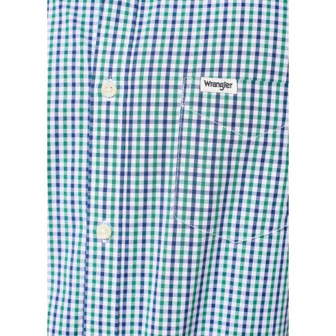 Wrangler® Férfi ing - Regular- Green Navy