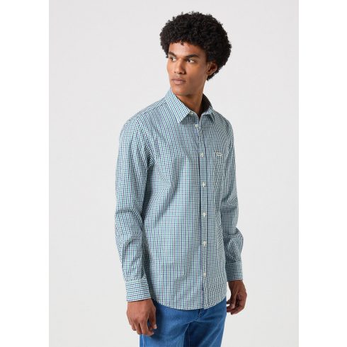 Wrangler® Férfi ing - Regular- Green Navy
