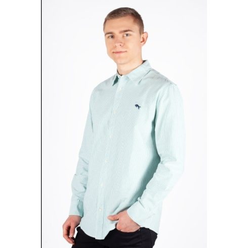 Wrangler® Férfi ing- Regular-Green Stripe  