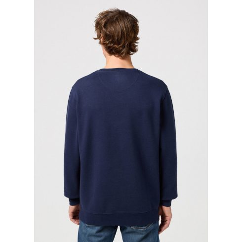 Wrangler® Férfi pulóver-Sign Off Crew- Navy