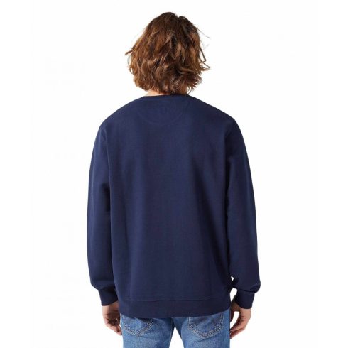 Wrangler® Regular Férfi pulóver-Sweat Navy