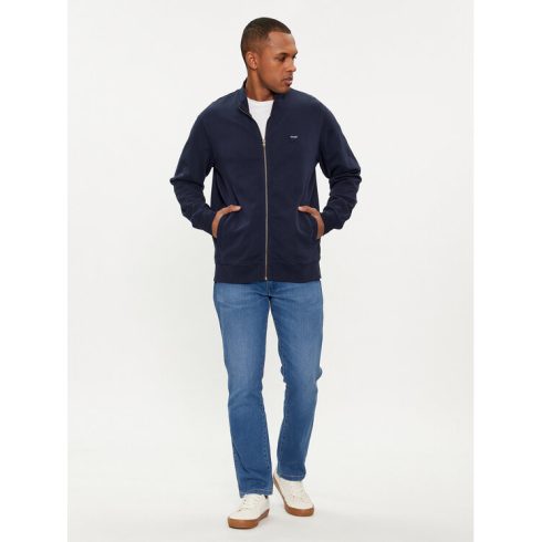 Wrangler® Férfi Pulóver -Funnel Neck Zip-Navy