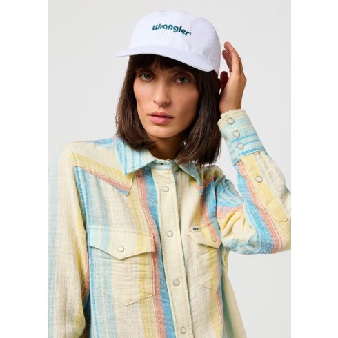 Wrangler® Női sapka-Washed Logo-White