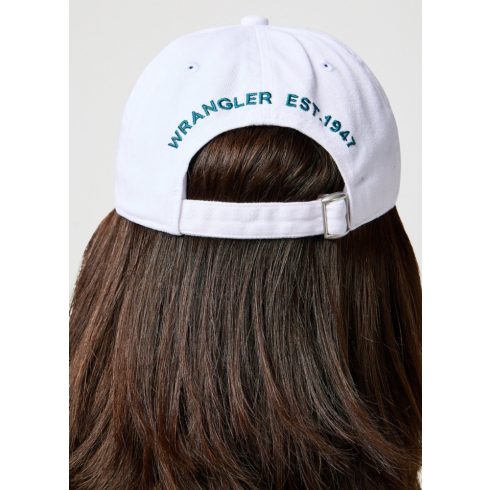 Wrangler® Női sapka-Washed Logo-White