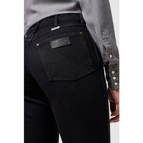 Wrangler®  Női farmernadrág - Mid Rise Straight - Sunset - Black
