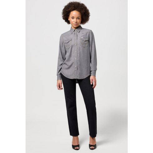 Wrangler®  Női farmernadrág - Mid Rise Straight - Sunset - Black