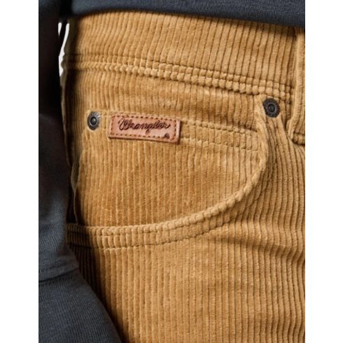 Wrangler® Texas Férfi kordbársony nadrág - Tigers Eye