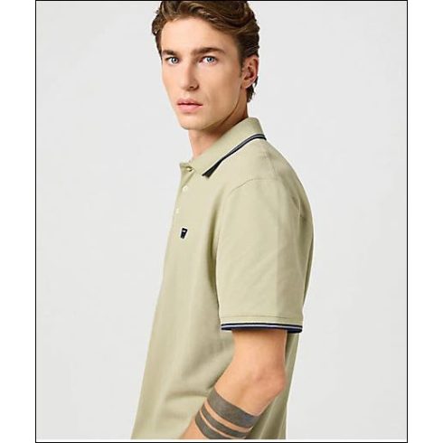 Wrangler® Férfi galléros póló-Tea
