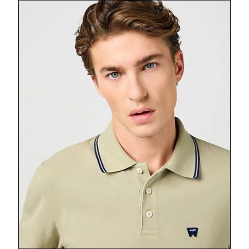 Wrangler® Férfi galléros póló-Tea