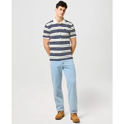 Wrangler® Férfi galléros póló-Worn White