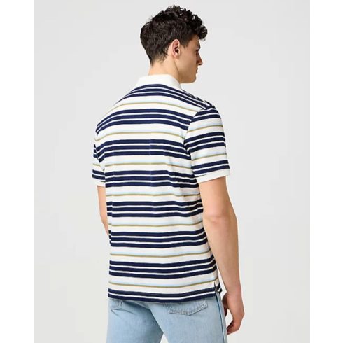 Wrangler® Férfi galléros póló-Worn White
