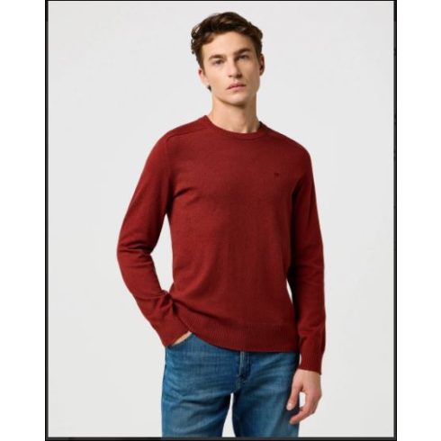 Wrangler® Férfi pulóver - Regular - Brick