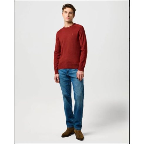 Wrangler® Férfi pulóver - Regular - Brick