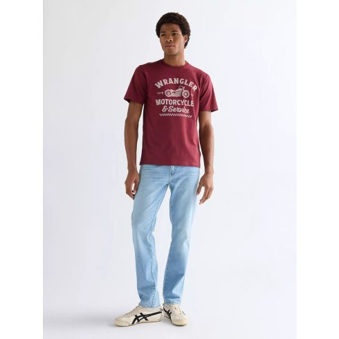 Wrangler®  Férfi póló - Americana Tee Ruby Wine