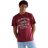 Wrangler®  Férfi póló - Americana Tee Ruby Wine