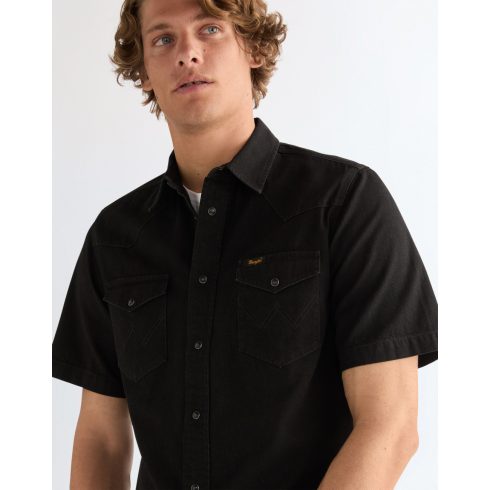 Wrangler®  Férfi rövid ujjú farmering - Western - Regular - Black