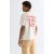 Wrangler®  Férfi póló - Vitange Tee - Worn White