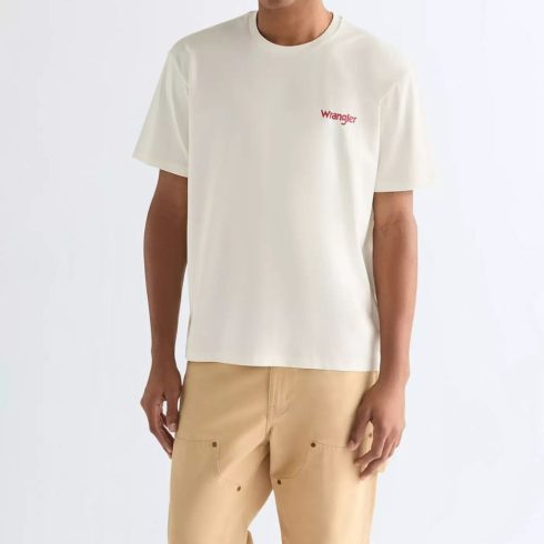 Wrangler®  Férfi póló - Vitange Tee - Worn White