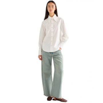 Wrangler®  Női ing - Drama Collar -Worn White