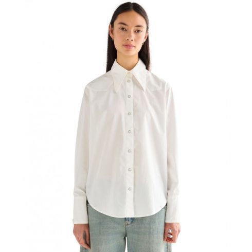 Wrangler®  Női ing - Drama Collar -Worn White