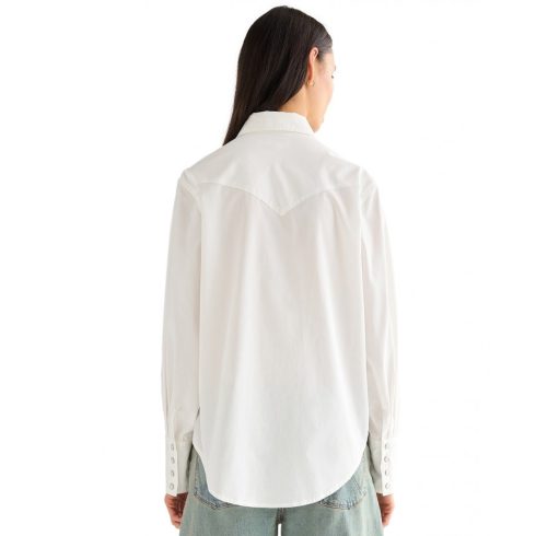 Wrangler®  Női ing - Drama Collar -Worn White