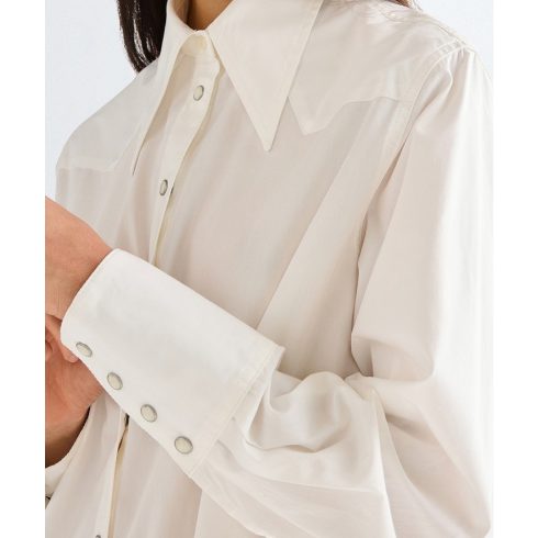 Wrangler®  Női ing - Drama Collar -Worn White